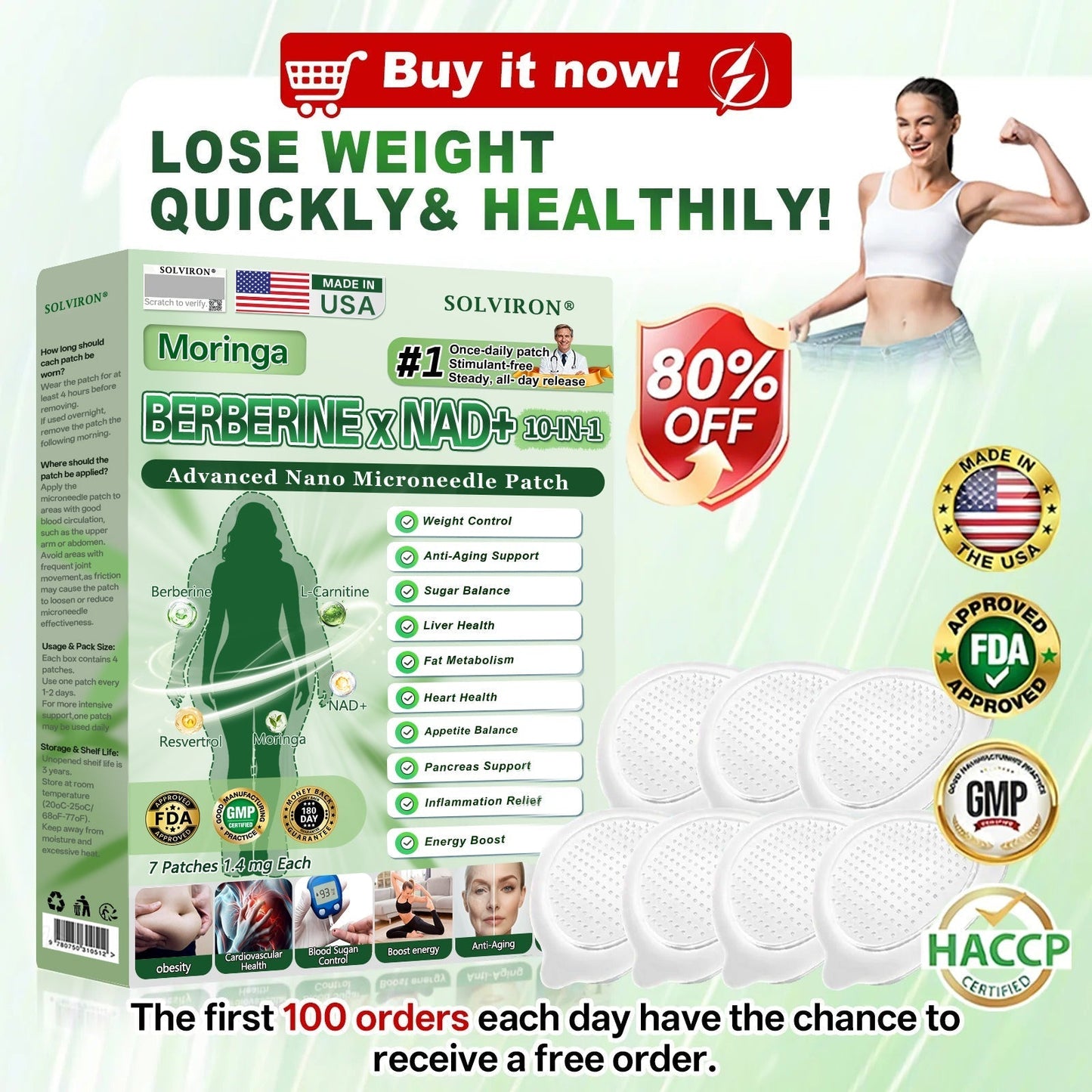 𝐏𝐡𝐲𝐬𝐢𝐜𝐢𝐚𝐧-𝐅𝐨𝐫𝐦𝐮𝐥𝐚𝐭𝐞𝐝 🇺🇸♻️| 𝐒𝐨𝐥𝐯𝐢𝐫𝐨𝐧® 𝐌𝐨𝐫𝐢𝐧𝐠𝐚 𝐁𝐞𝐫𝐛𝐞𝐫𝐢𝐧𝐞 × 𝐍𝐀𝐃+ 𝟏𝟎-𝐢𝐧-𝟏 𝐀𝐝𝐯𝐚𝐧𝐜𝐞𝐝 𝐍𝐚𝐧𝐨 𝐌𝐢𝐜𝐫𝐨𝐧𝐞𝐞𝐝𝐥𝐞 𝐏𝐚𝐭𝐜𝐡 (𝐄𝐱𝐩𝐞𝐫𝐢𝐞𝐧𝐜𝐞 𝐕𝐢𝐬𝐢𝐛𝐥𝐞 𝟕-𝐃𝐚𝐲 𝐑𝐞𝐬𝐮𝐥𝐭𝐬)